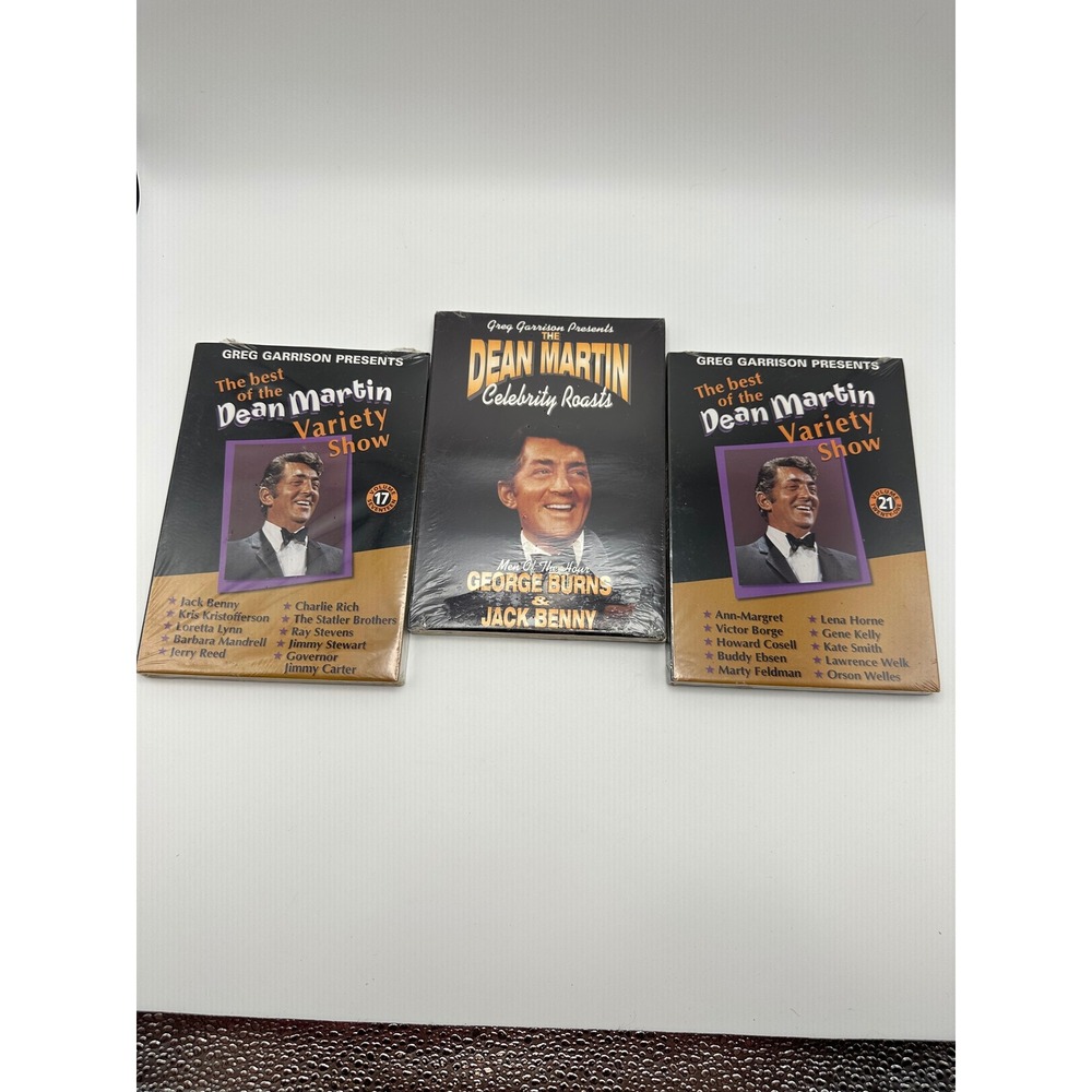 Dean Martin Variety Show Vol 17 21& Celebrity Roasts George Burns Jack Benny 3pk
